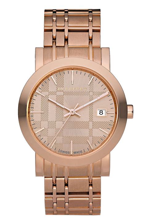 burberry rose gold colors